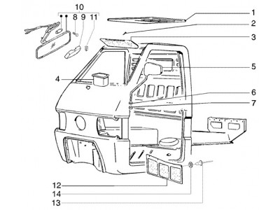 Antidazzle - Screen-Mudguard - Flap-Mirrors